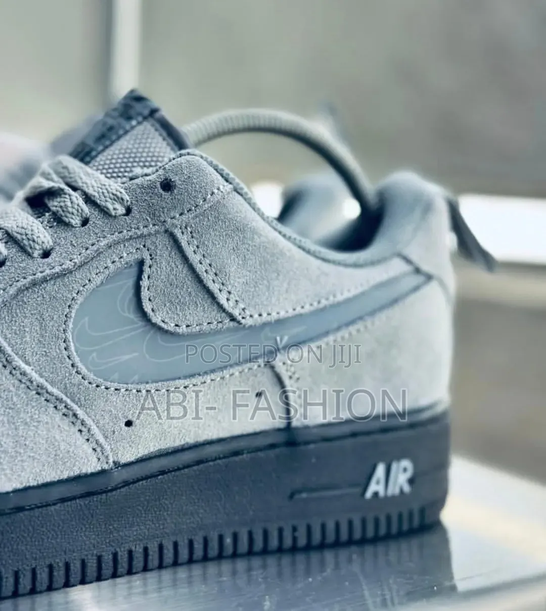 Nike Air Force 1'07 Reflective Swoosh Cool Grey