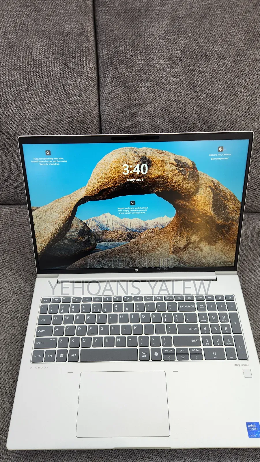 New Laptop HP ProBook 460 G11 16GB Intel Core Ultra 5 SSD 512GB