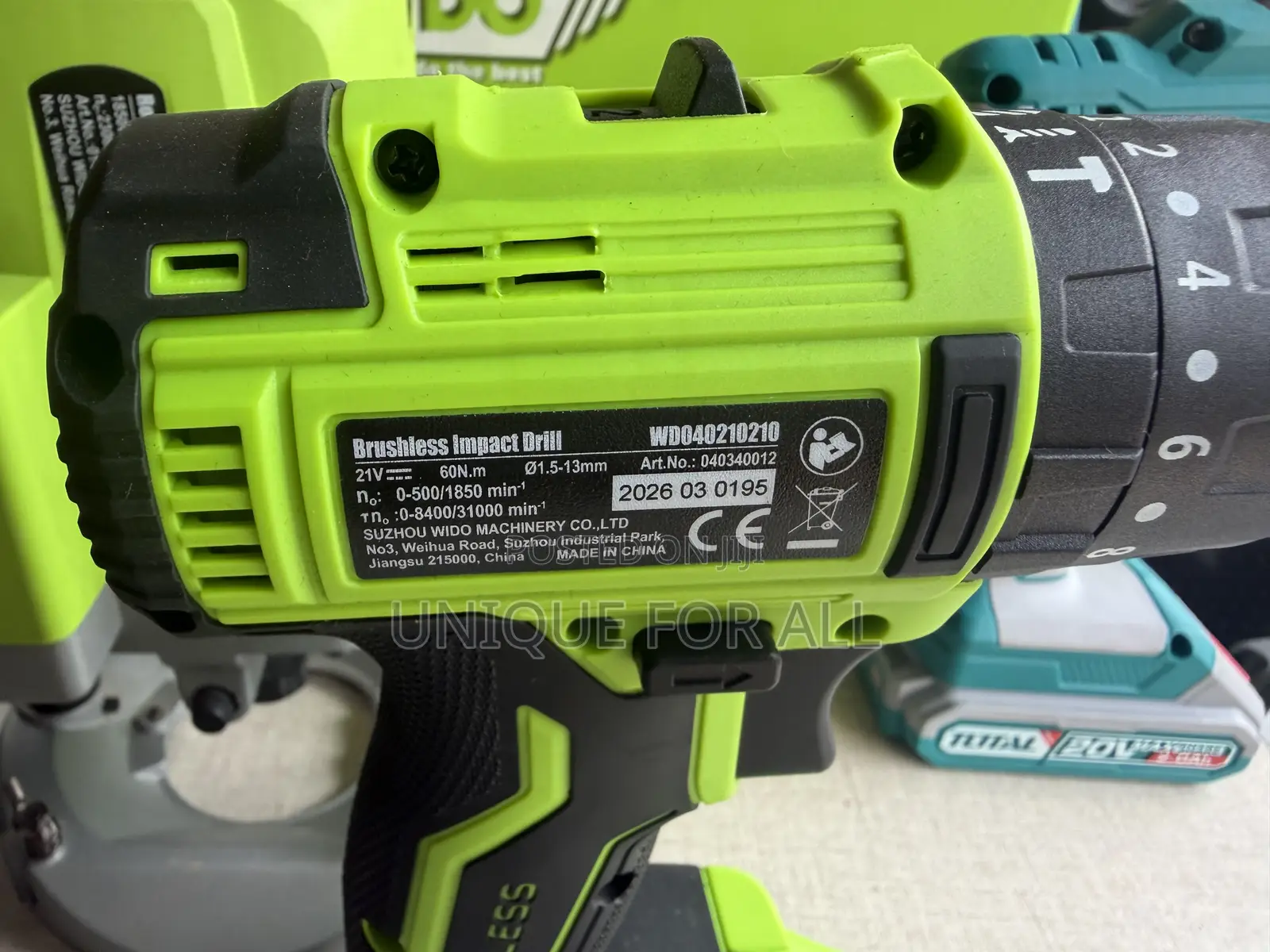 Vido Brand Cordless Impact Drill on 21V