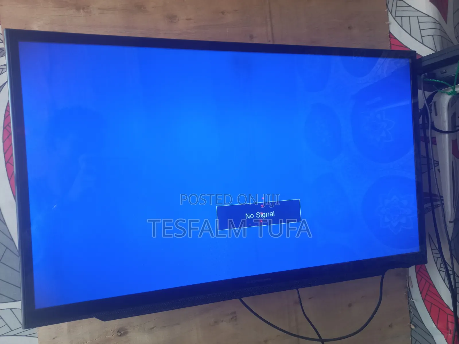32 Inch Betam Nustu Ye Hona TV Remote Bicha Yelawum