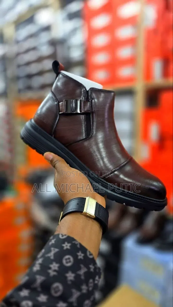 Men's Formal and Casual Leather Boots