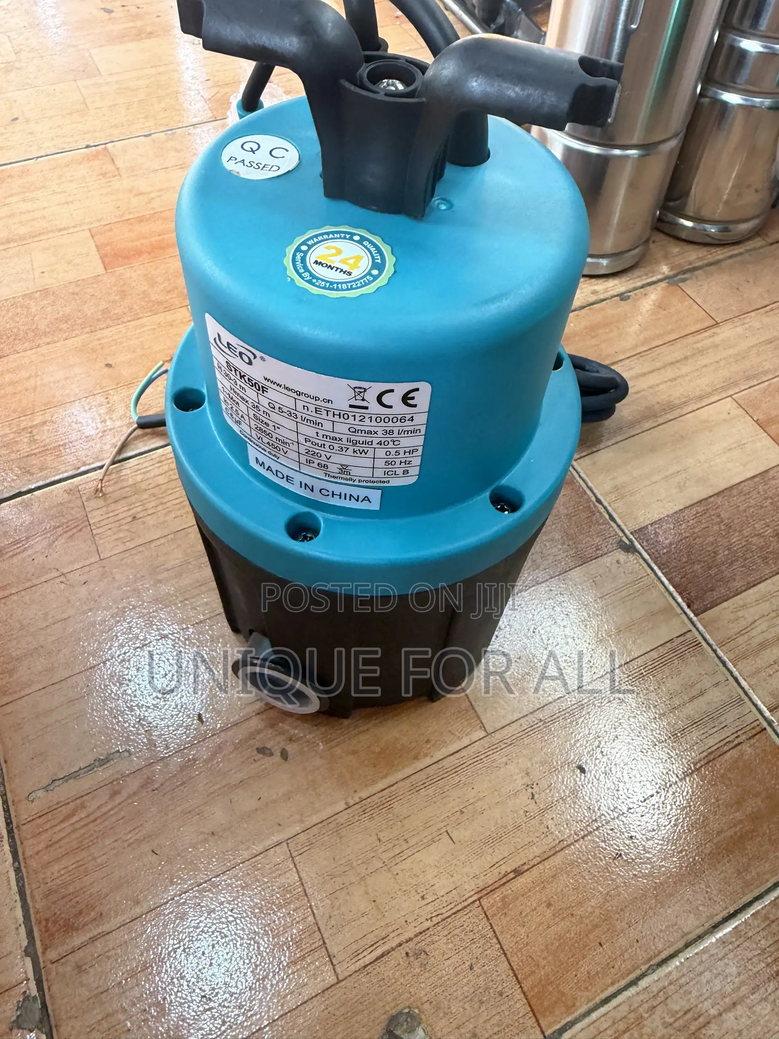 0.5hp Leo Submersible Pump