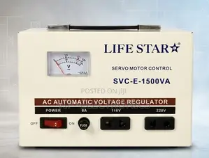 Stabilizer LIFE STAR SVC-E-1500VA Automatic Voltage Regulator