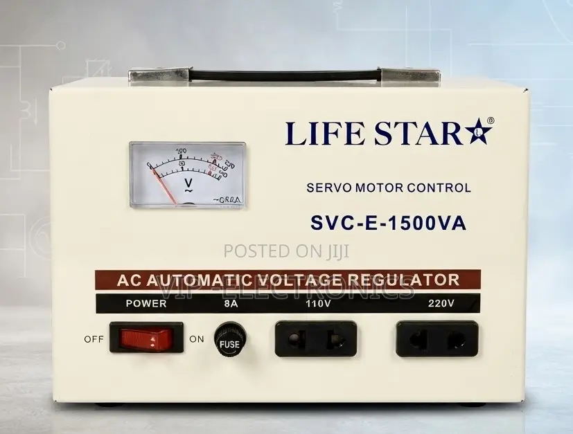 Stabilizer LIFE STAR SVC-E-1500VA Automatic Voltage Regulator