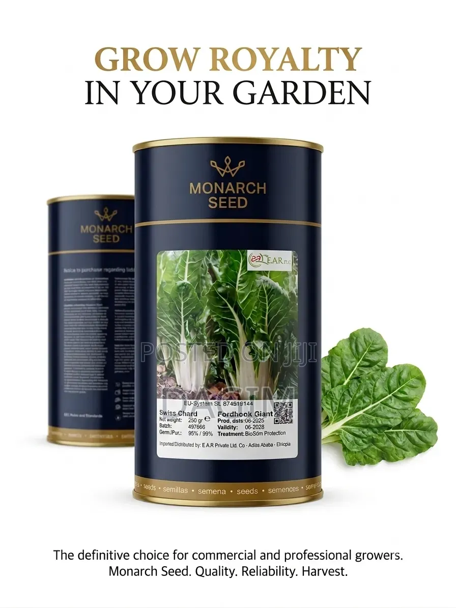 Monarch Seed Brand Swiss Chard Seeds.
