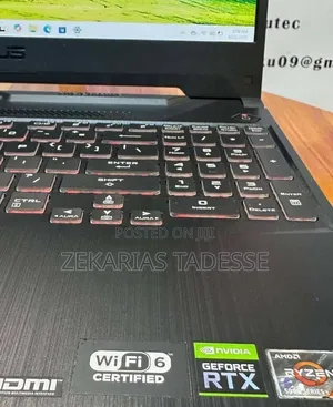 New Laptop Asus TUF Gaming A15 16GB Intel Core i7 SSD 1T