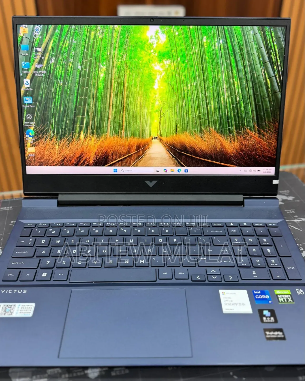 New Laptop HP Victus 16 16GB Intel Core i7 SSD 512GB