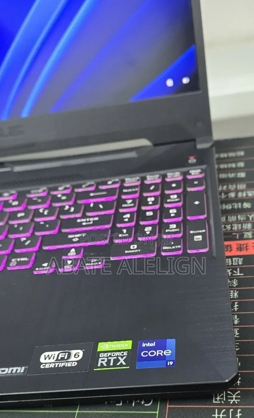 New Laptop Asus TUF Dash F15 16GB Intel Core i9 SSD 512GB