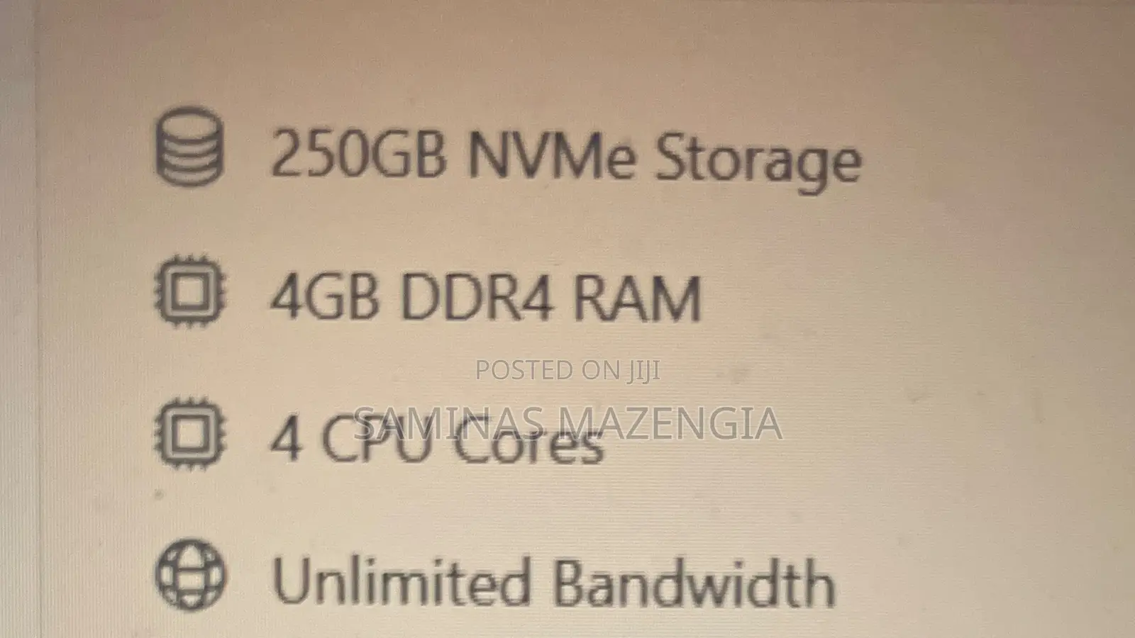 Server for Website Hosting