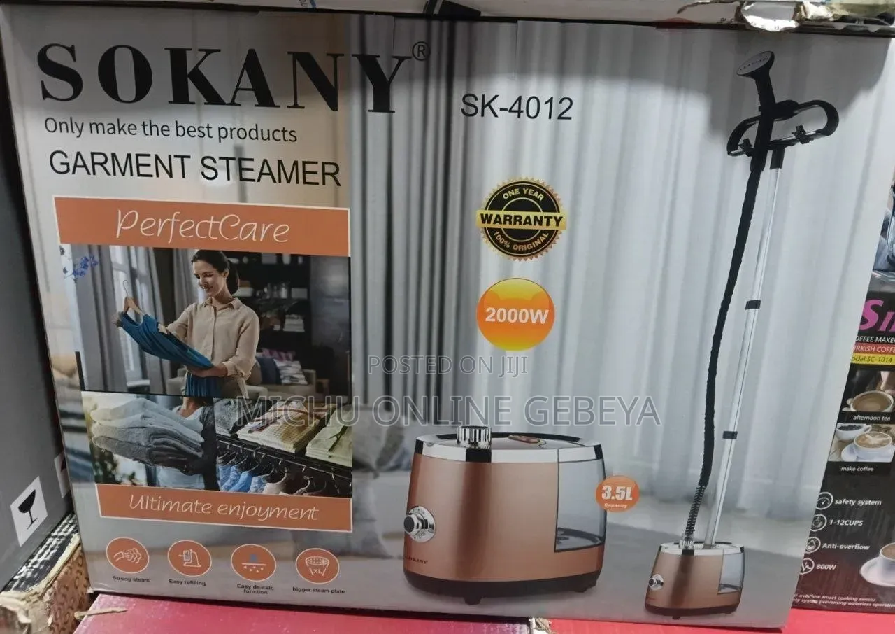 ትልቁ Sokany Garment Steamer Big Size/ Free Delivery