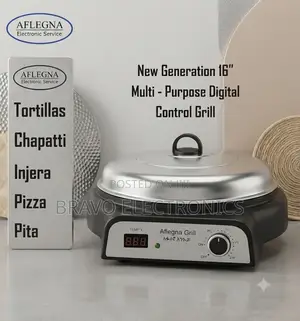  Aflegna Electric Injera Mitad | Easy Cooking at Home