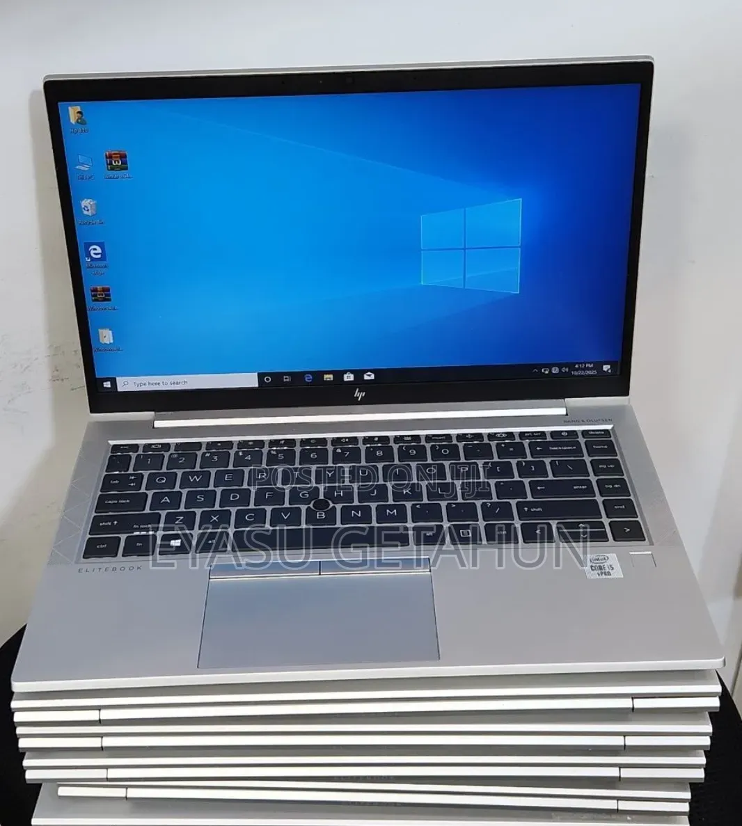 New Laptop HP EliteBook 840 G7 8GB Intel Core i5 SSD 512GB
