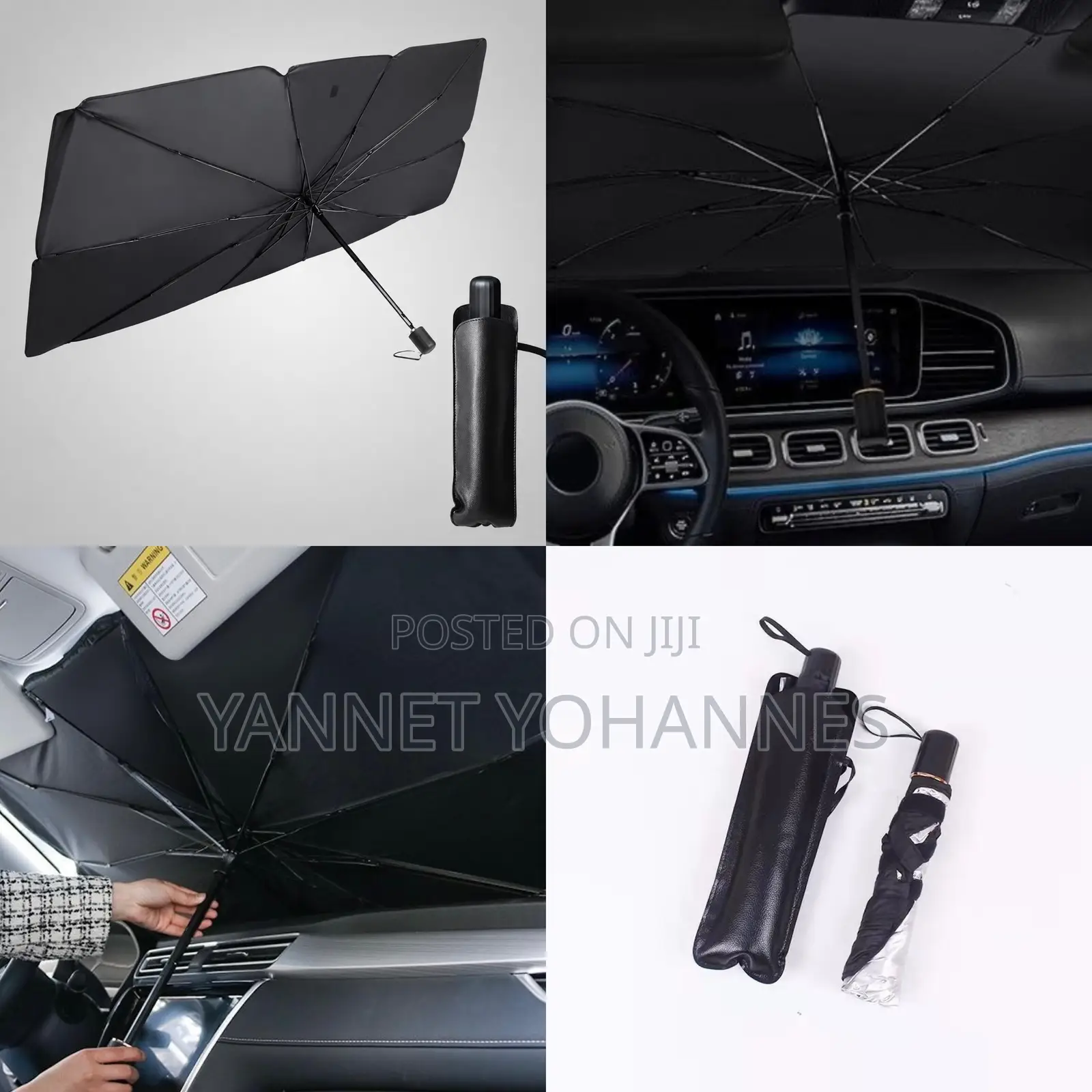 Car Windshield Sun Bath Umbrella Foldable UV Protection