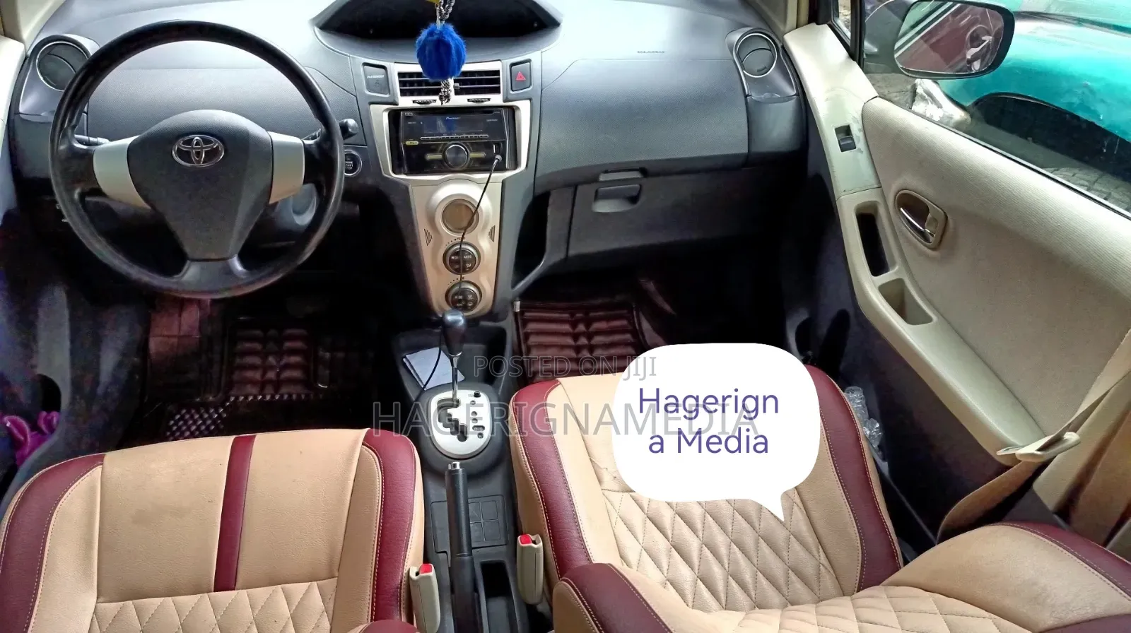 Toyota Yaris 2007 Red
