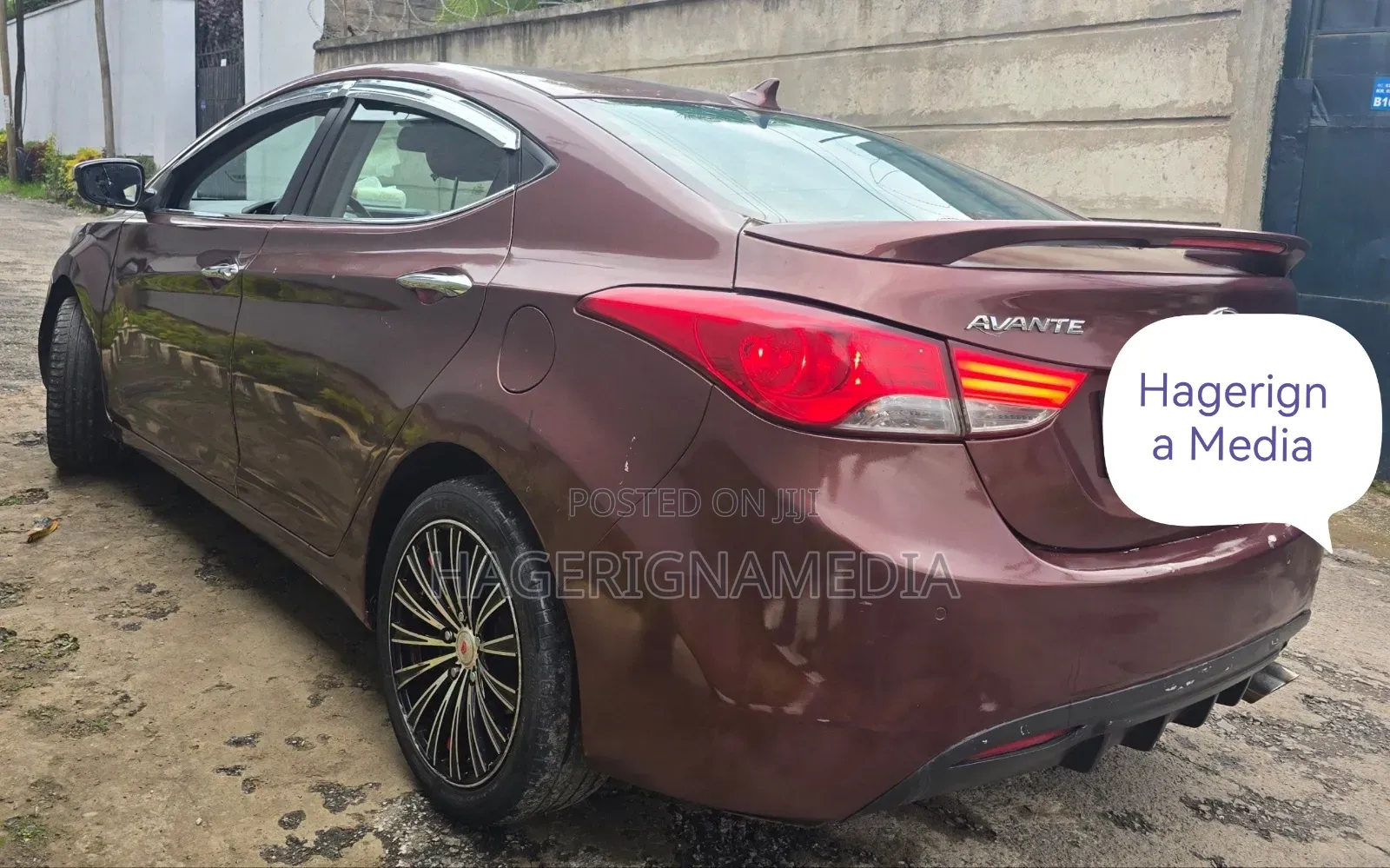 Hyundai Avante 2013 Brown