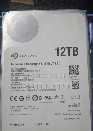 Internal Hard Disk 12 TB