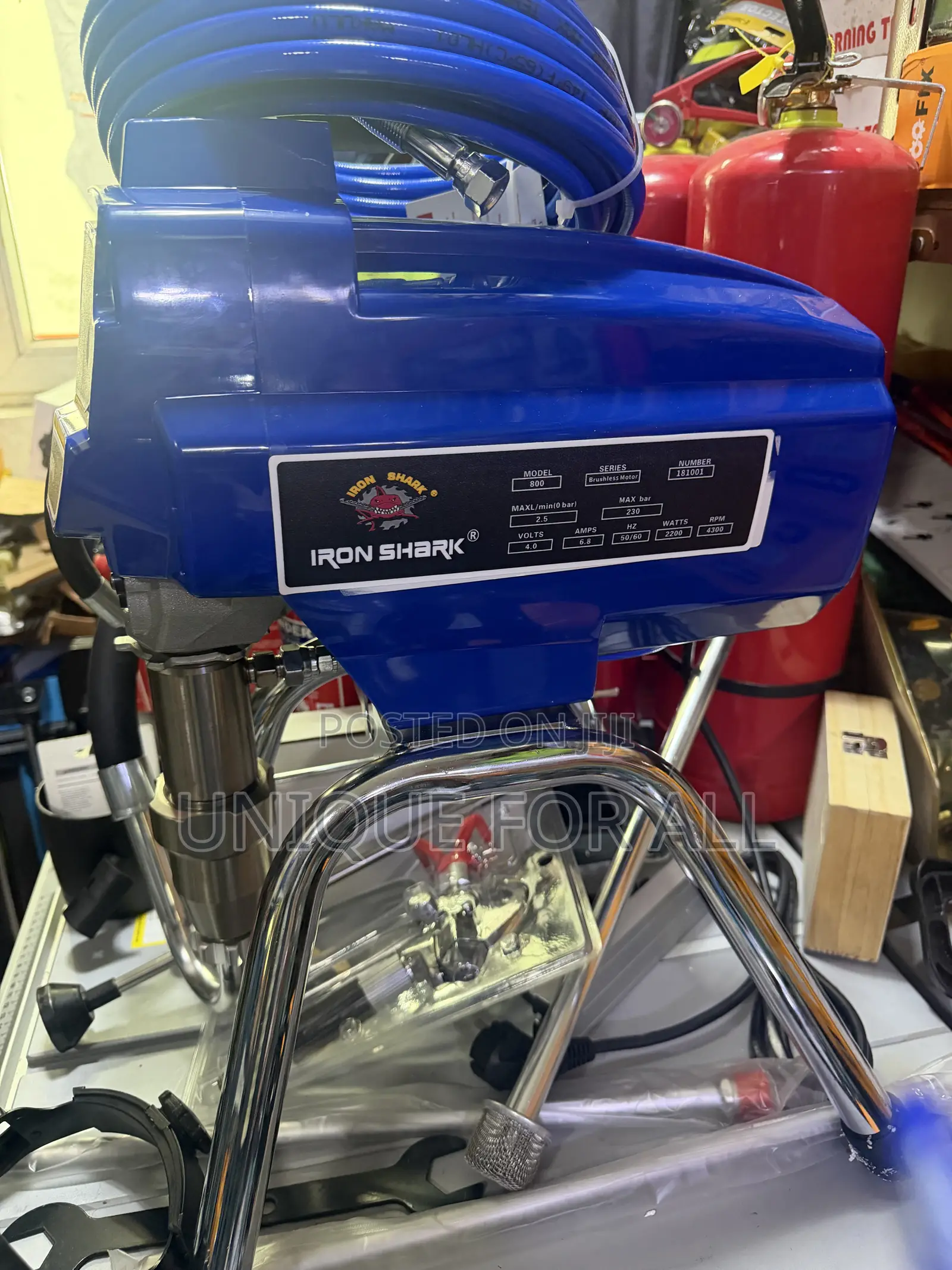 Iron Shark Model 800 Airless Paint Sprayer(የቀለም መረጫ ማሽን )