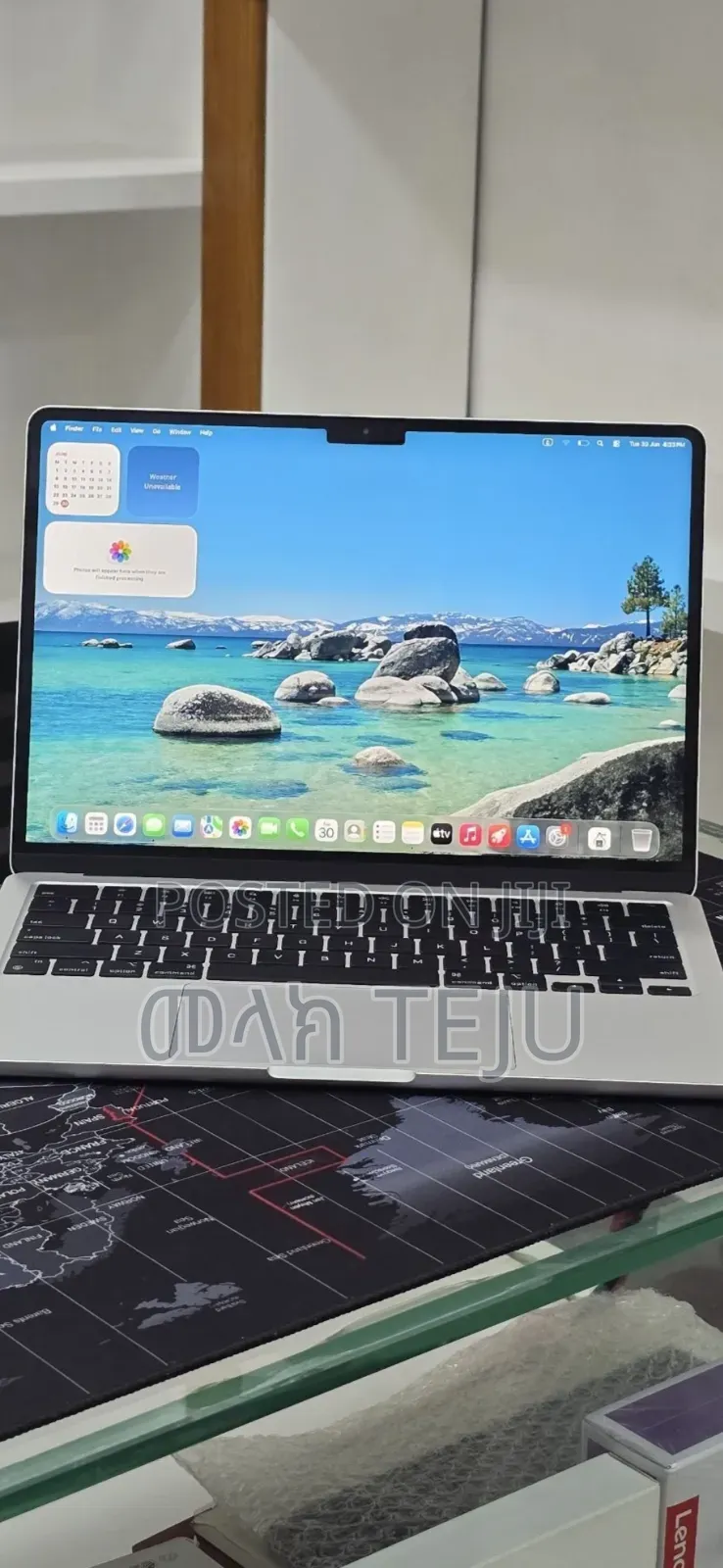 New Laptop Apple MacBook Air 2024 M3 16GB Apple M3 SSD 256GB