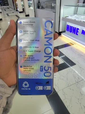 New Tecno Camon 50 Pro 256 GB Silver
