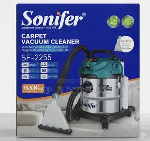 Sonifer Carpet Vacuum Cleaner – 1600W Wet Dry Vacuum 20L Capacity