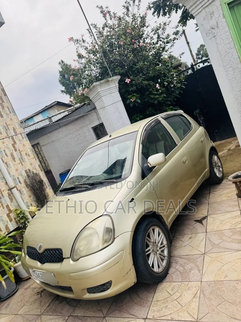 Toyota Vitz 2002 Gold