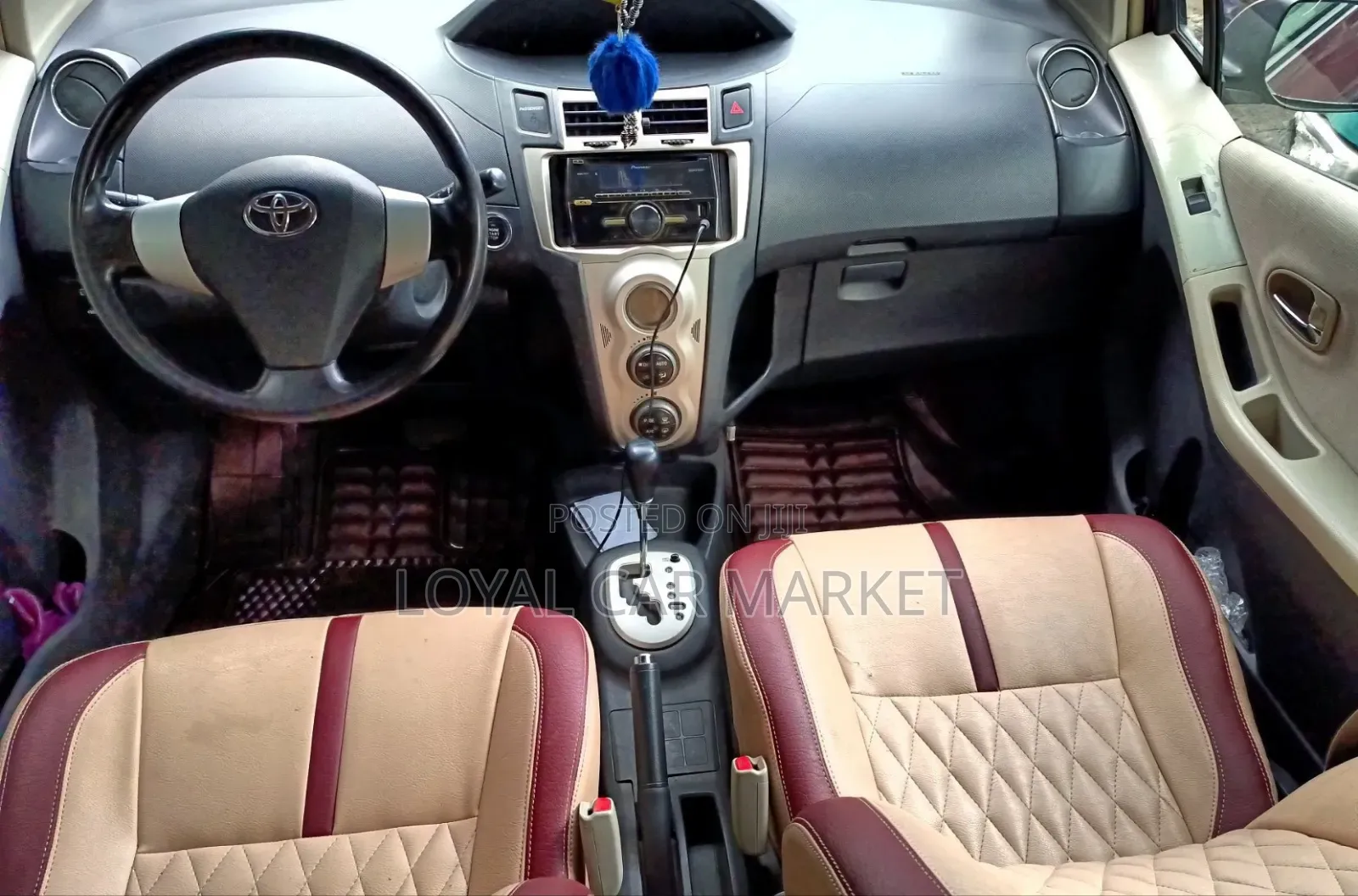 Toyota Yaris 2007 Brown