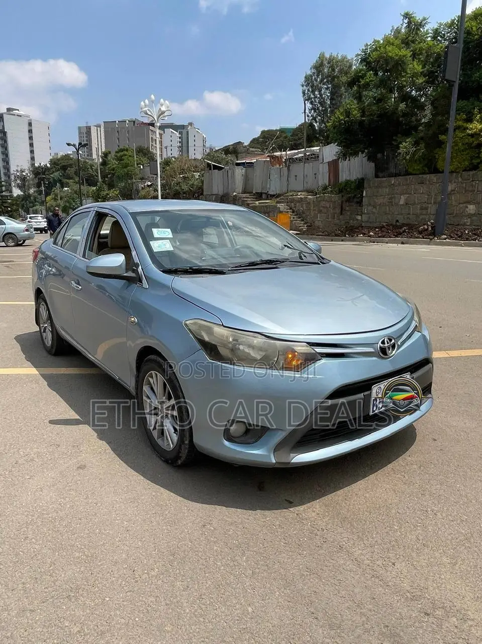 Toyota Yaris 2014 Blue
