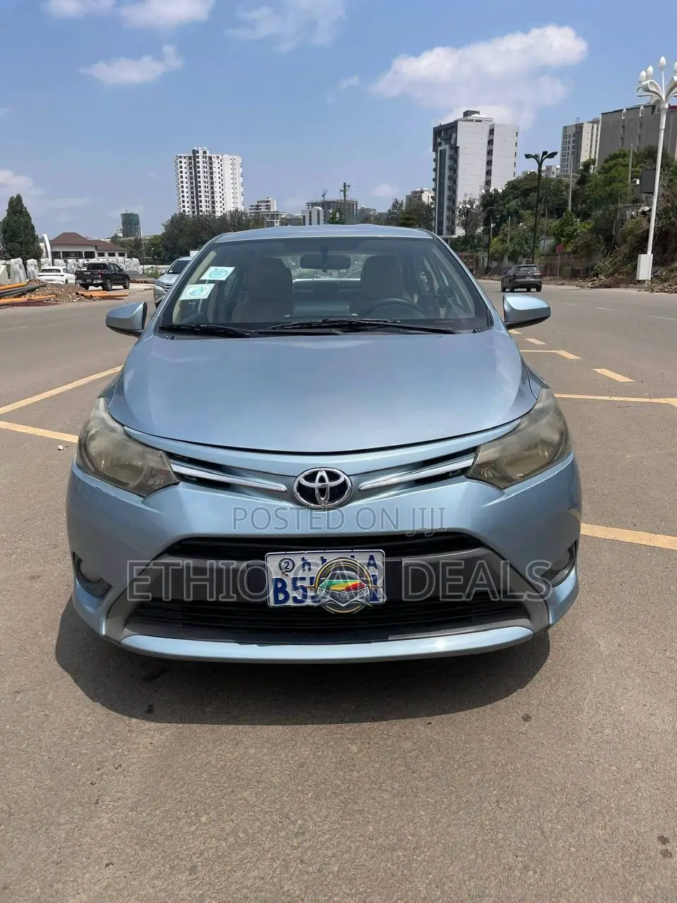 Toyota Yaris 2014 Blue