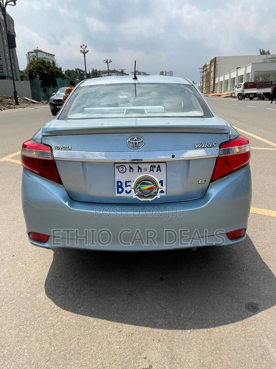 Toyota Yaris 2014 Blue