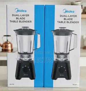 MideaTable Blender – Dual-Layer Blade Multi-Speed Kitchen Blender