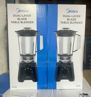 Midea Table Blender Designed With Stainless Steel Blade System