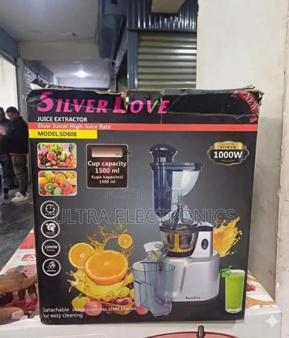 Silver Love Slow Juicer – Sd60e