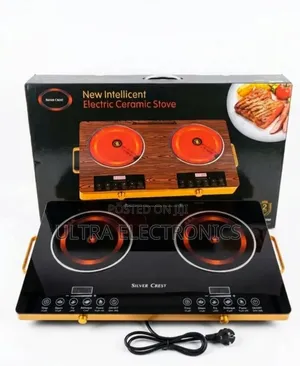 Silver Crest Double Electric Ceramic Stove