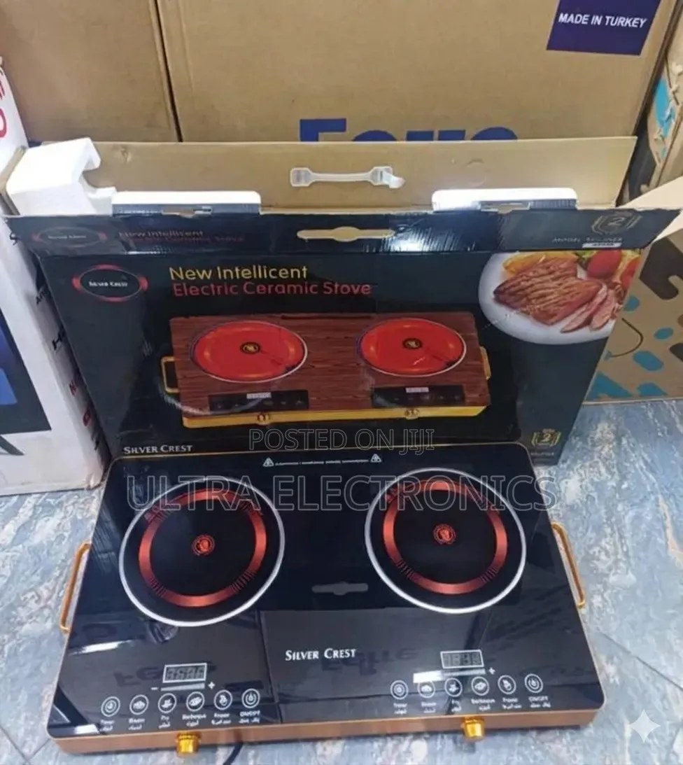 Silver Crest 2-Burner Ceramic Stove