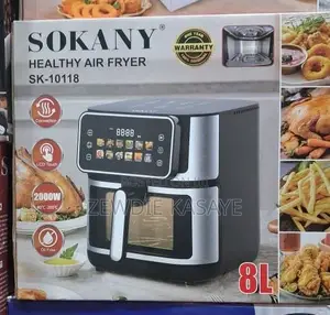 Sokany 8Liter Air Fryer - 2000w