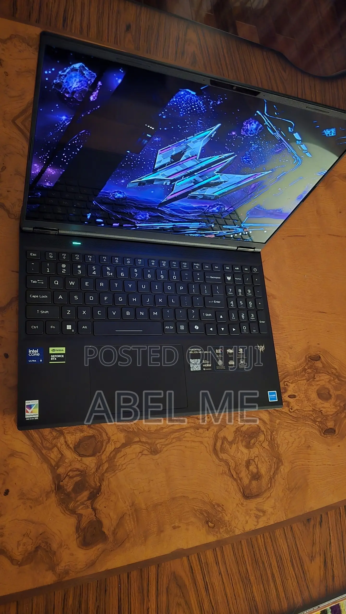 New Laptop Acer Predator Helios Neo 16 32GB Intel Core Ultra 9 SSD 1T