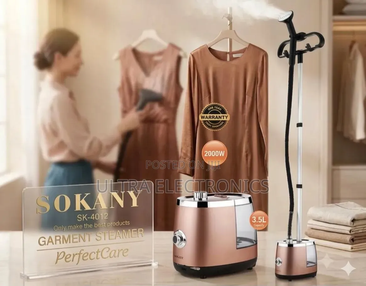 Sokany Garment Steamer – Sk-4012 Professional Fabric Care at Home