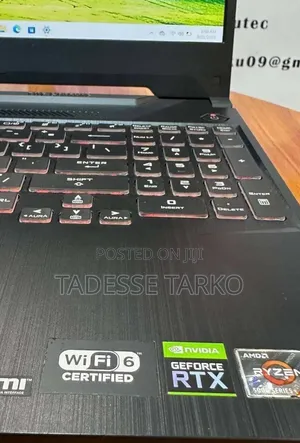 New Laptop Asus TUF Gaming A15 16GB Intel Core i7 SSD 512GB