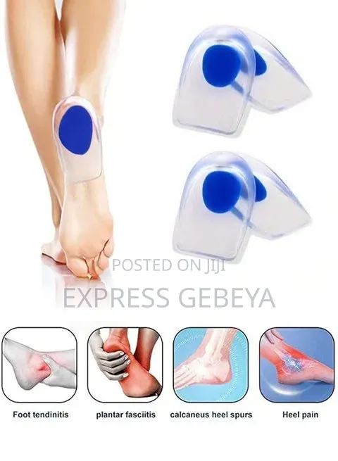 Silicone Gel Heel Cup Pad Orthotic Heel Pad