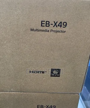 Brand New Epson Projector 
Model : EB-X49 
Technol