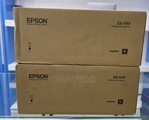 Brand New Epson Projector 
Model : EB-X49 
Technol