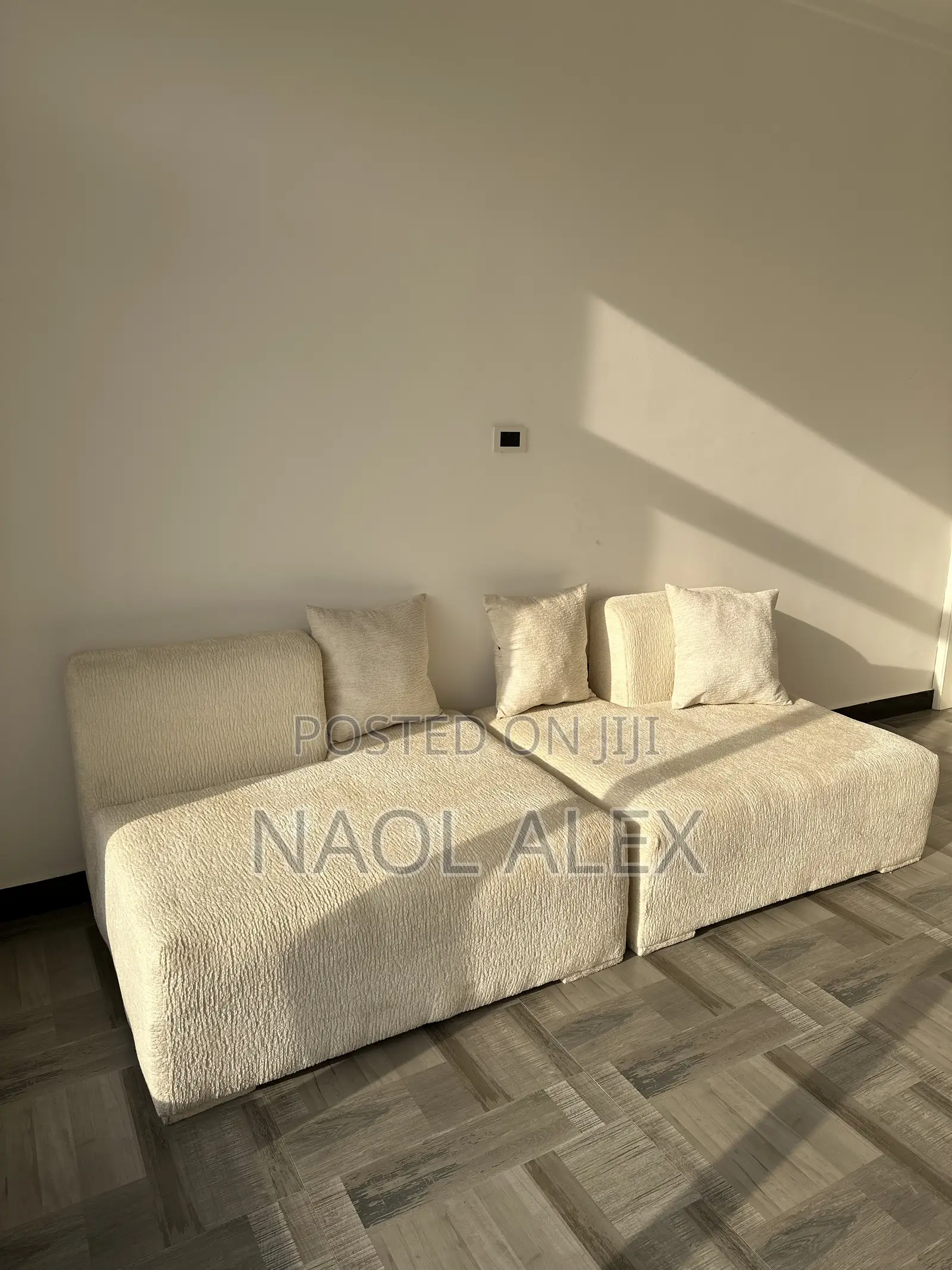 Cream Sofa