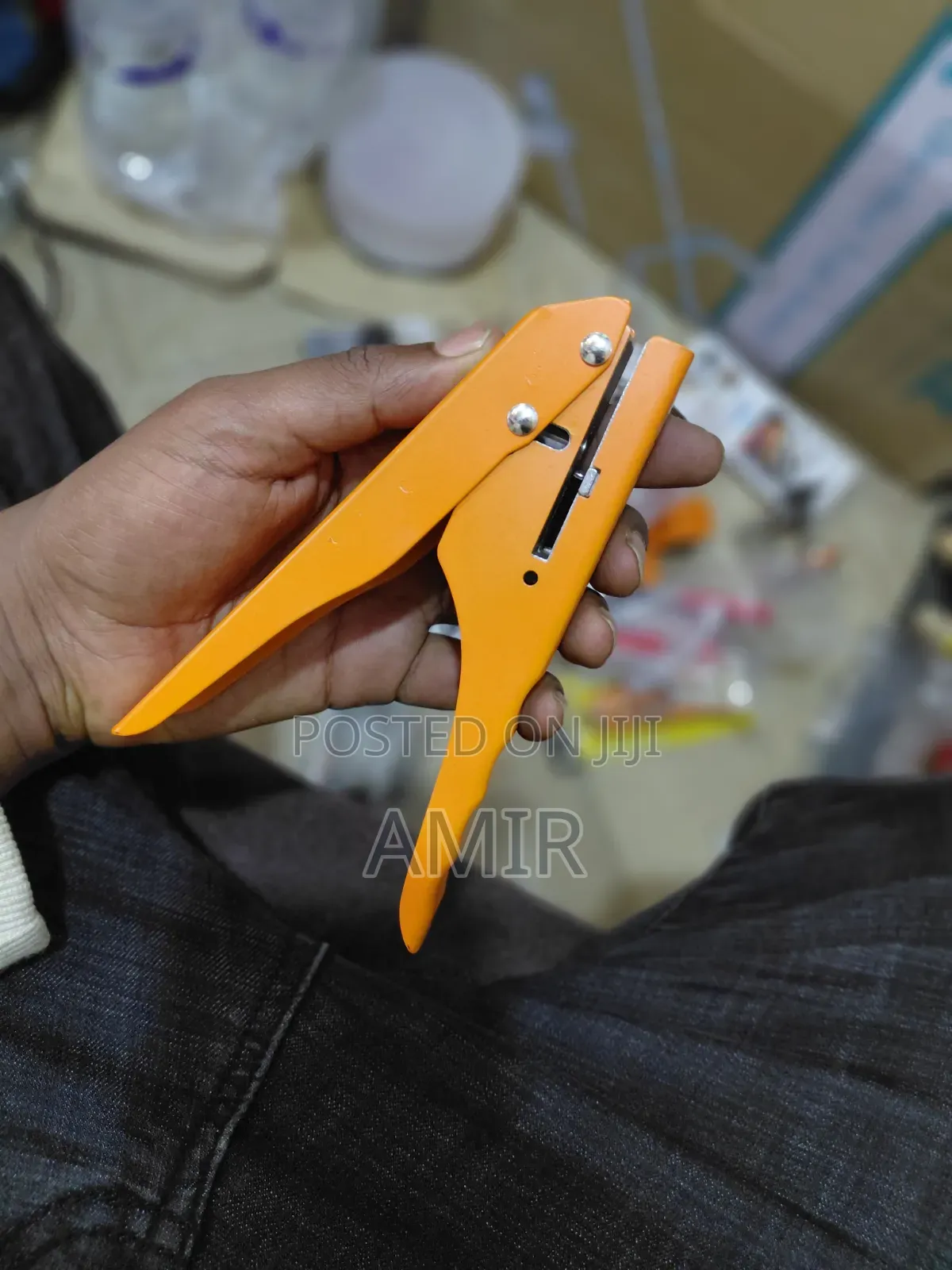 Heavy Duty 8mm One-Hole Punch (Edge Banding Punch Pliers)