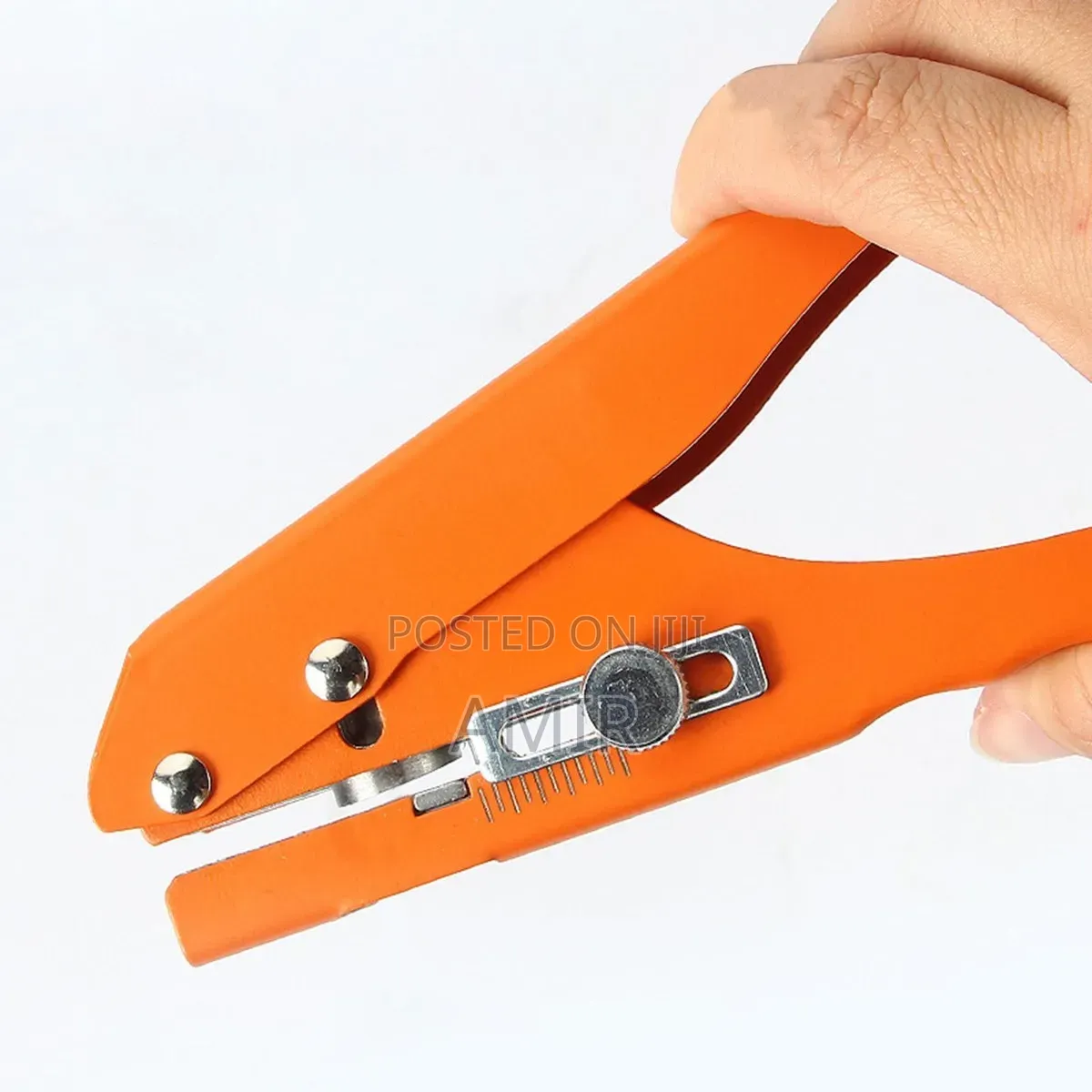 Heavy Duty 8mm One-Hole Punch (Edge Banding Punch Pliers)