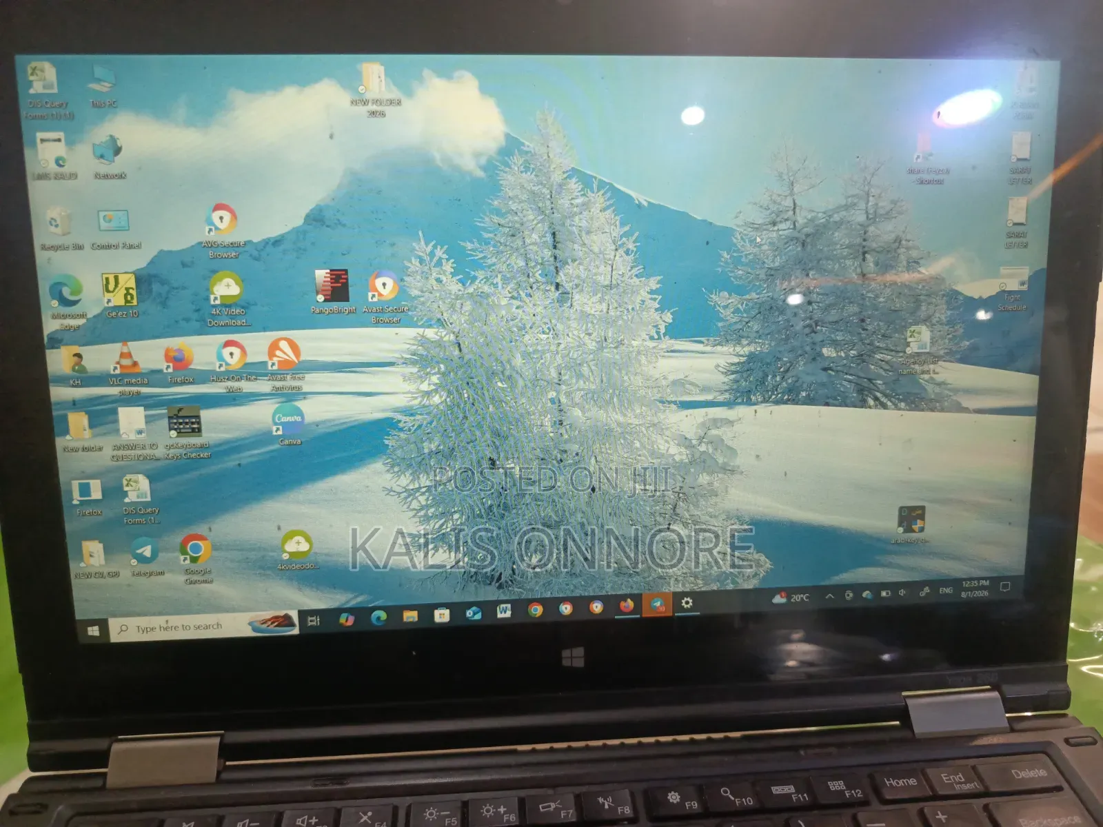Laptop Lenovo ThinkPad Yoga 8GB Intel Core i5 SSD 256GB