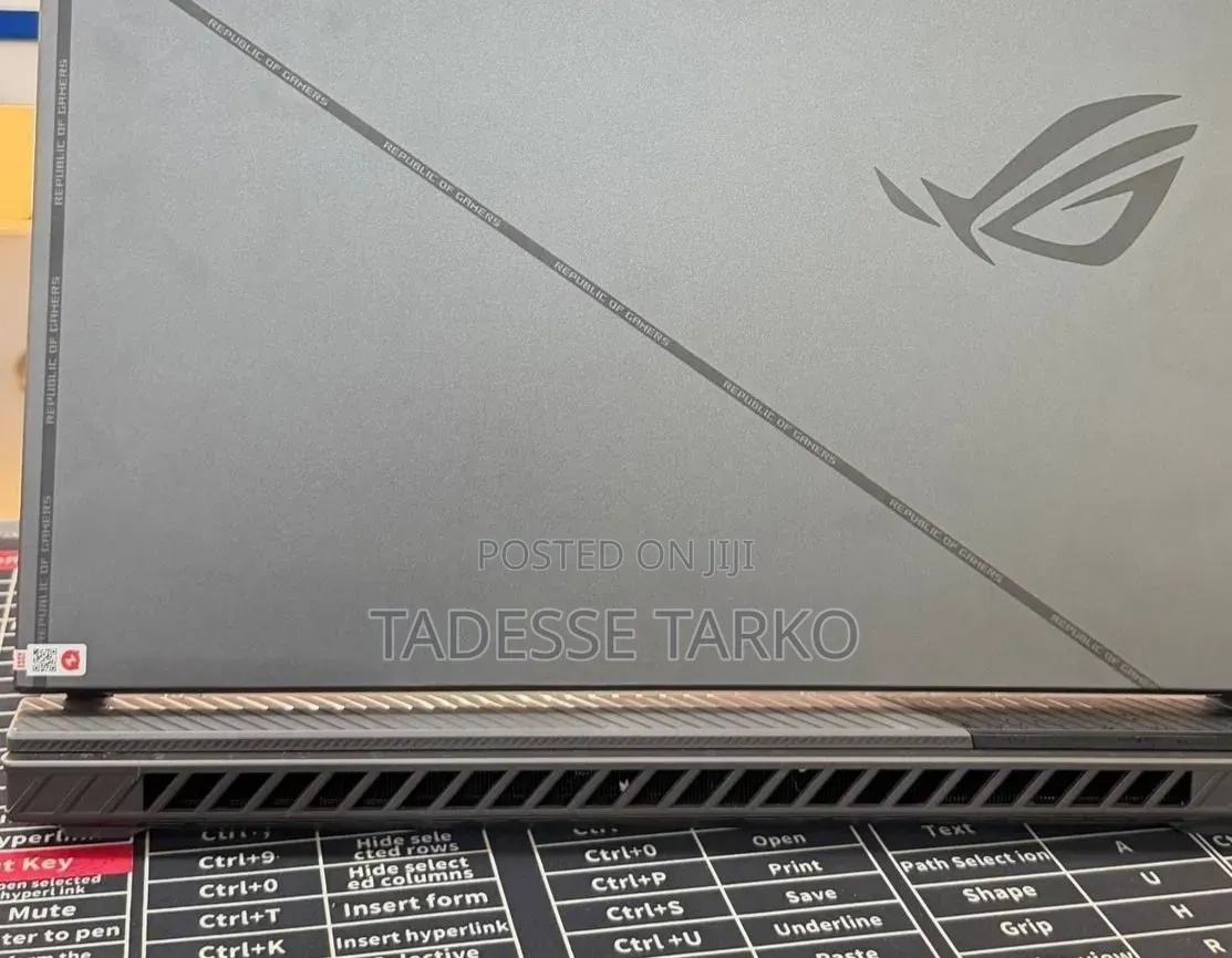 New Laptop Asus ROG Strix G16 G614 16GB Intel Core i9 SSD 1T