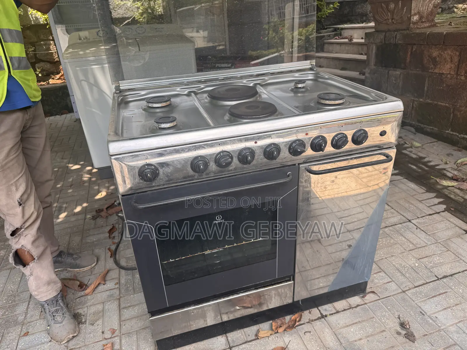 Indesit Stove Oven Electric Gas