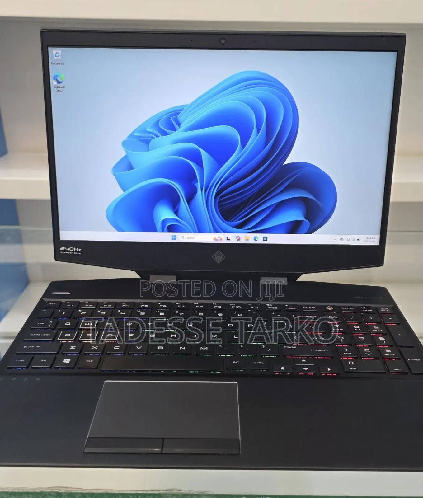 New Laptop HP Omen 15 16GB Intel Core i7 SSD 1T