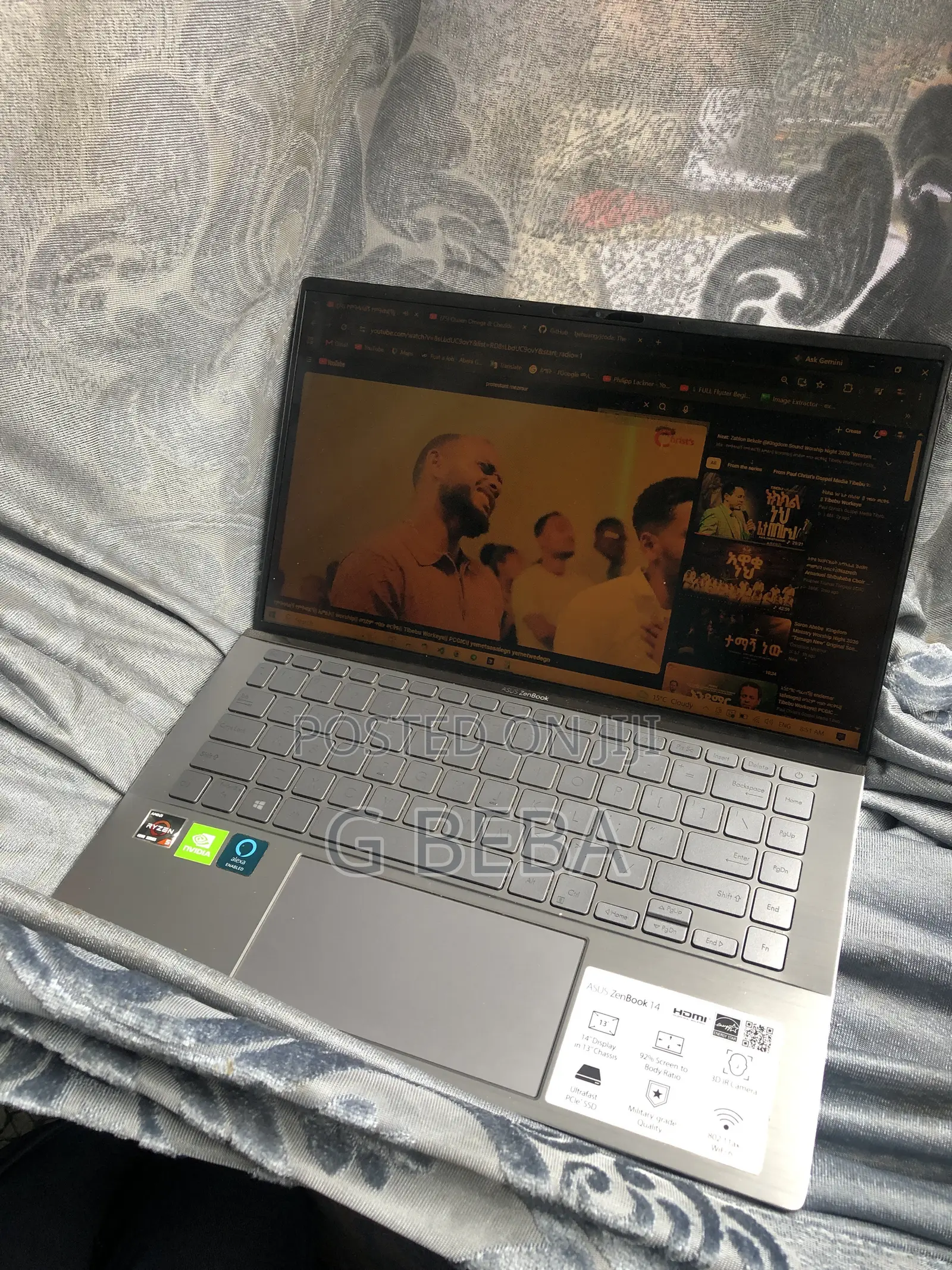 Laptop Asus Zenbook 14 UX434 8GB Intel Core i5 SSD 256GB