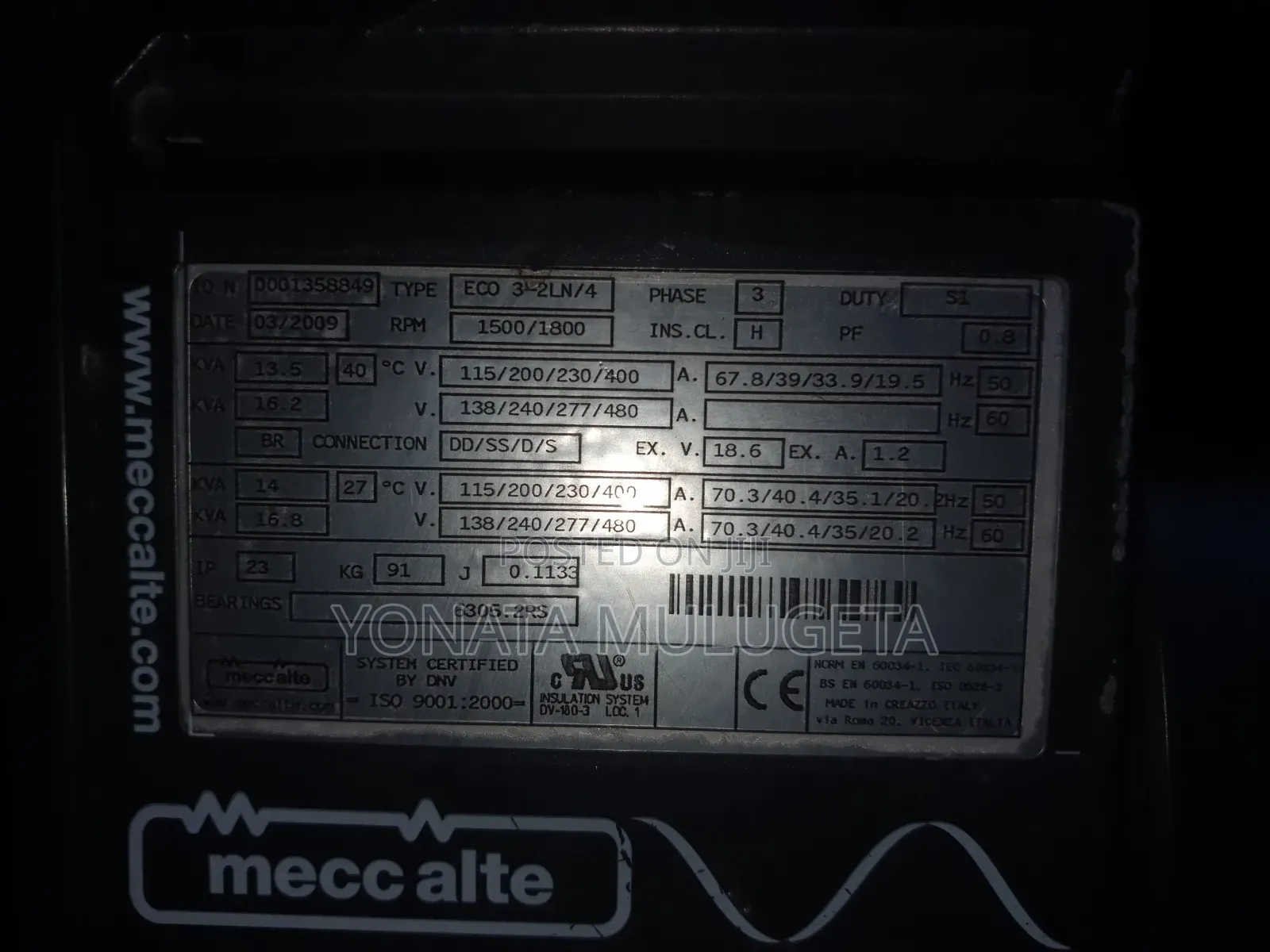 Generator for Sale